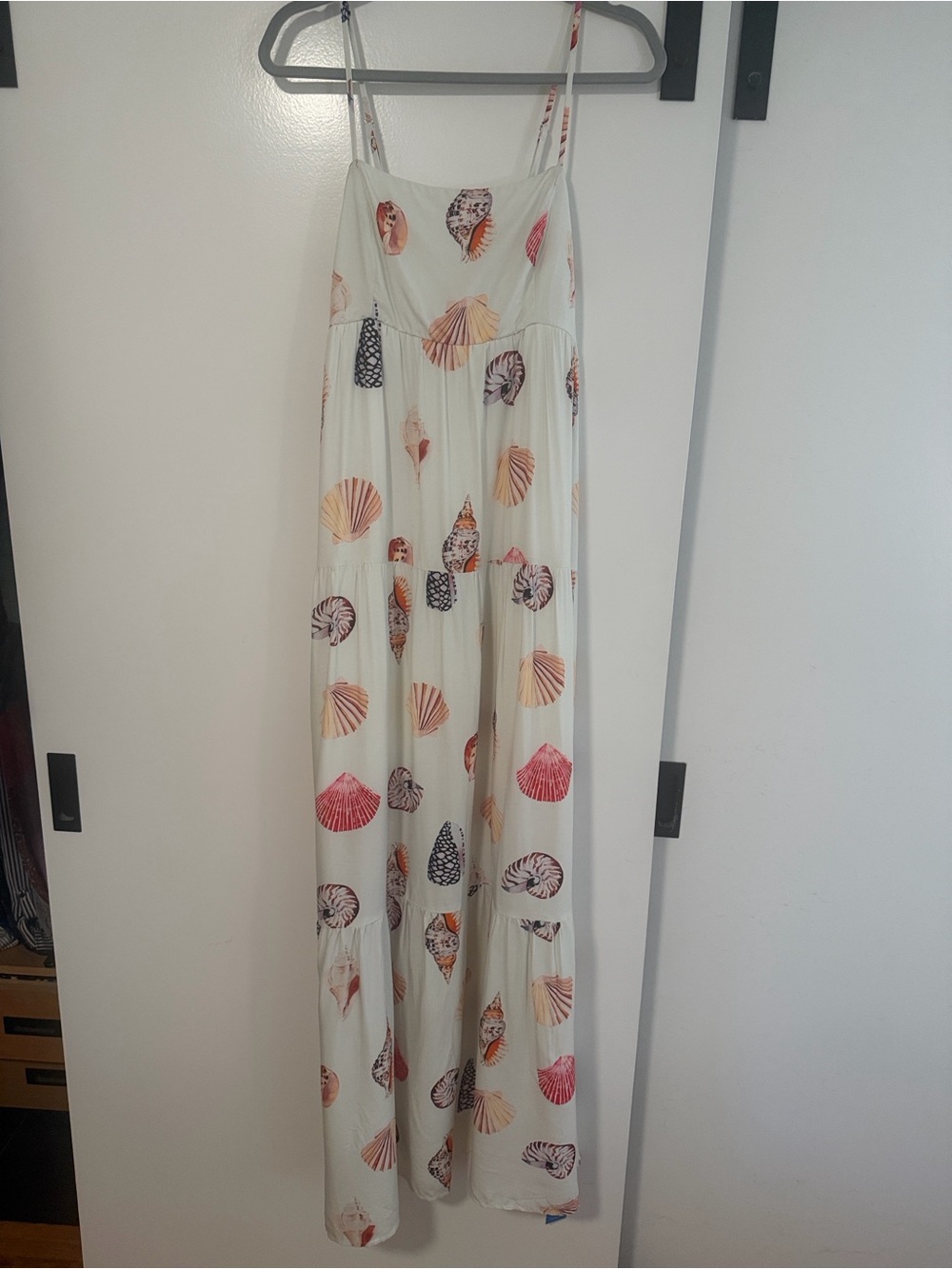 Women’s Shell-Print Maxi Dress new with tag L - Picture 7 of 7